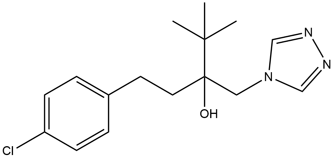 4H-1,2,4-Triazole-4-ethanol, α-[2-(4-chlorophenyl)ethyl]-α-(1,1-dimethylethyl)-