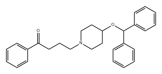 1-Butanone, 4-[4-(diphenylmethoxy)-1-piperidinyl]-1-phenyl-|