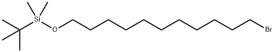 Silane, [(11-bromoundecyl)oxy](1,1-dimethylethyl)dimethyl- 化学構造式