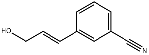 3-(3-羟基丙-1-烯-1-基)苯甲腈 结构式