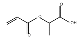 2-Propenoic acid, 1-carboxyethyl ester Structure