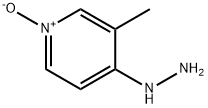 3-Picoline,4-hydrazino-,1-oxide(6CI) Structure