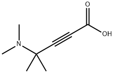 4-(二甲氨基)-4-甲基-2-戊炔酸, 98426-27-8, 结构式