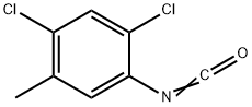 1,5-dichloro-2-isocyanato-4-methylbenzene Structure