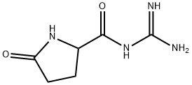 2-Pyrrolidinecarboxamide,N-amidino-5-oxo-(6CI) 结构式