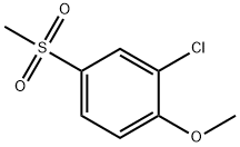 Benzene, 2-chloro-1-methoxy-4-(methylsulfonyl)-