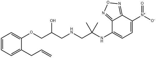 alprenolol-NBD Structure