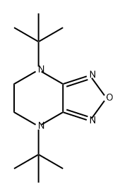 [1,2,5]Oxadiazolo[3,4-b]pyrazine, 4,7-bis(1,1-dimethylethyl)-4,5,6,7-tetrahydro- Structure