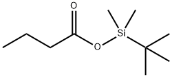 tert-Butyldimethylsilyl butyrate 化学構造式