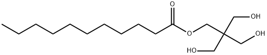 Undecanoic acid 3-hydroxy-2,2-bis(hydroxymethyl)propyl ester Structure