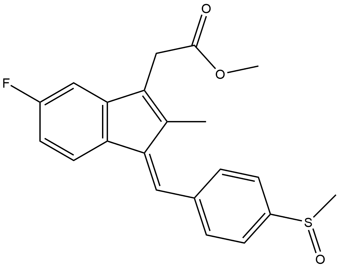 舒林酸杂质16,99046-67-0,结构式