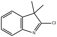3H-Indole, 2-chloro-3,3-dimethyl- Structure