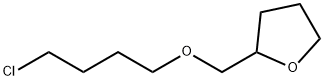 Furan, 2-[(4-chlorobutoxy)methyl]tetrahydro- Structure