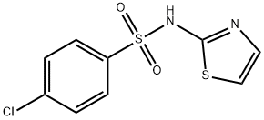 4-氯-N-(噻唑-2-基)苯磺酰胺, 99067-53-5, 结构式