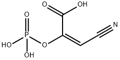3-cyanophosphoenolpyruvate 结构式