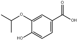 Benzoic acid, 4-hydroxy-3-(1-methylethoxy)- Structure