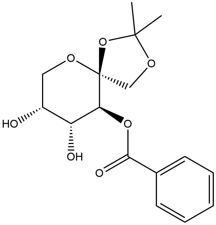 β-D-Fructopyranose, 1,2-O-(1-methylethylidene)-, 3-benzoate
