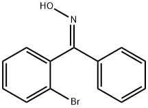 Methanone, (2-bromophenyl)phenyl-, oxime, (1Z)- Structure
