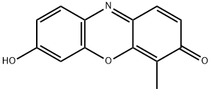 7-羟基-4-甲基-3H-吩嗪-3-酮 结构式