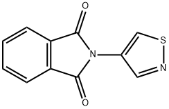 1H-Isoindole-1,3(2H)-dione, 2-(4-isothiazolyl)- Structure