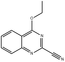 4-ETHOXY-2-QUINAZOLINECARBONITRILE Structure