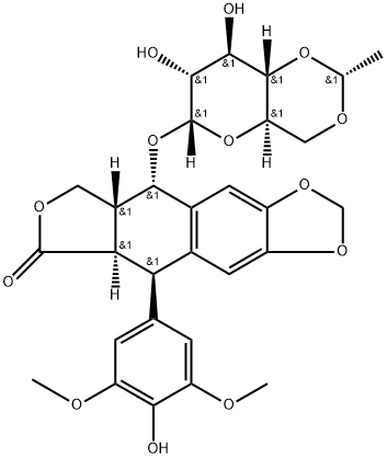 ALPHA-依托泊苷,100007-53-2,结构式