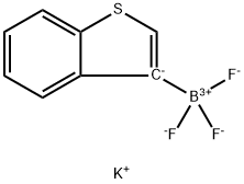 Potassium 3-benzothiophenetrifluoroborate Structure