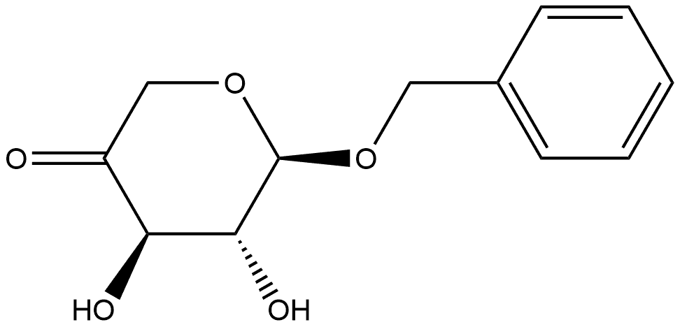 β-D-threo-Pentopyranosid-4-ulose, phenylmethyl (9CI)