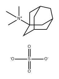双(金刚烷基三甲基铵)硫酸盐 结构式