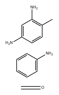 Formaldehyde, reaction products with aniline and 4-methyl-1,3-benzenediamine, sulfurized 结构式