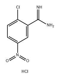 2-氯-5-硝基苯甲脒盐酸盐 结构式