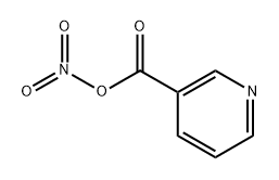 3-Pyridinecarboxylic acid, anhydride with nitric acid 结构式