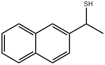 2-Naphthalenemethanethiol, α-methyl-,100519-58-2,结构式