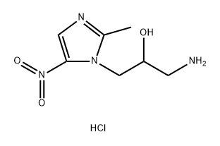 Ornidazole Impurity 13 HCl 化学構造式