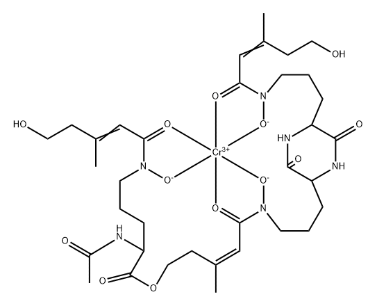 chromic desferricoprogen,100811-54-9,结构式