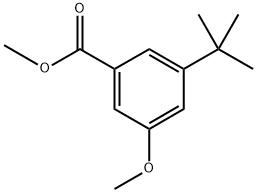 methyl 3-(tert-butyl)-5-methoxybenzoate Struktur