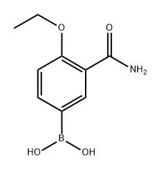 (3-Carbamoyl-4-ethoxyphenyl)boronic acid Structure