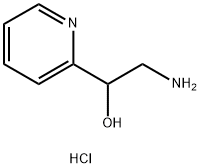 2-Amino-1-(pyridin-2-yl)ethan-1-ol hydrochloride Structure