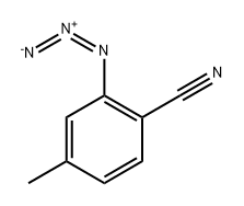 2-azido-4-methylbenzonitrile Struktur