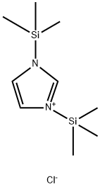 chloride 1H-Imidazolium, 1,3-bis(trimethylsilyl) 结构式