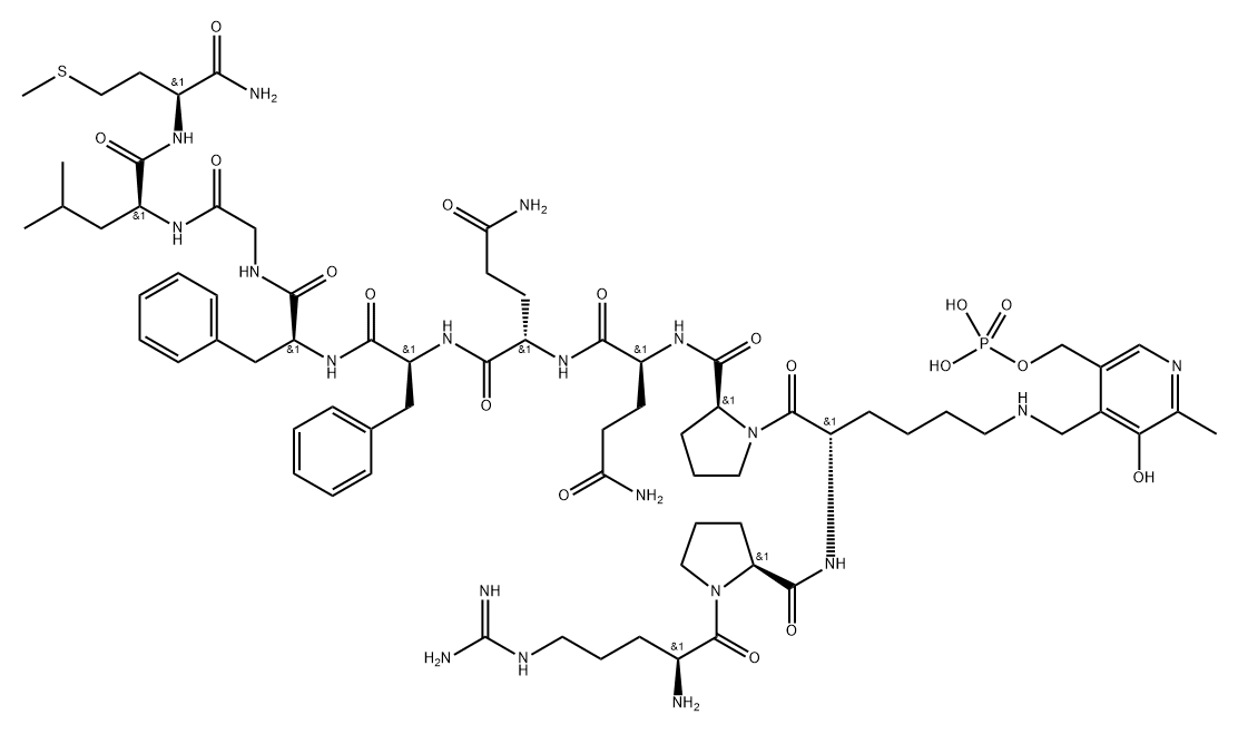 substance P, pyridoxal-phosphate(6)-Lys(3)-|