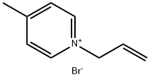 Pyridinium, 4-methyl-1-(2-propen-1-yl)-, bromide (1:1) Structure