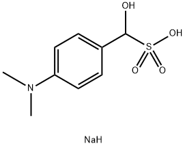 Benzenemethanesulfonic acid, 4-(dimethylamino)-α-hydroxy-, sodium salt (1:1) Structure