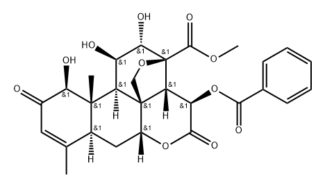 bruceanol A,101391-06-4,结构式