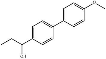 1-(4'-methoxy-[1,1'-biphenyl]-4-yl)propan-1-ol,101431-14-5,结构式