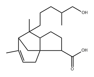 1H-3a,7-Methanoazulene-3-carboxylic acid, 2,3,4,7,8,8a-hexahydro-8-(5-hydroxy-4-methylpentyl)-6,8-dimethyl-, [3S-[3α,3aα,7α,8α(R*),8aβ]]- (9CI) Structure