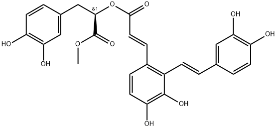 Salvionolate Aメチル 化学構造式