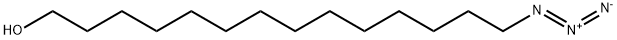 14-Azido-1-tetradecanol Structure