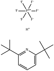 2,6-Di-tert-butylpyridine hexafluorophosphate Structure