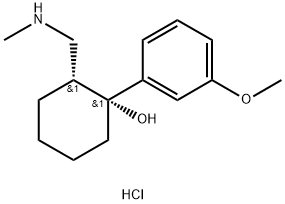 N-Desmethyl-cis-tramadol HCl Struktur